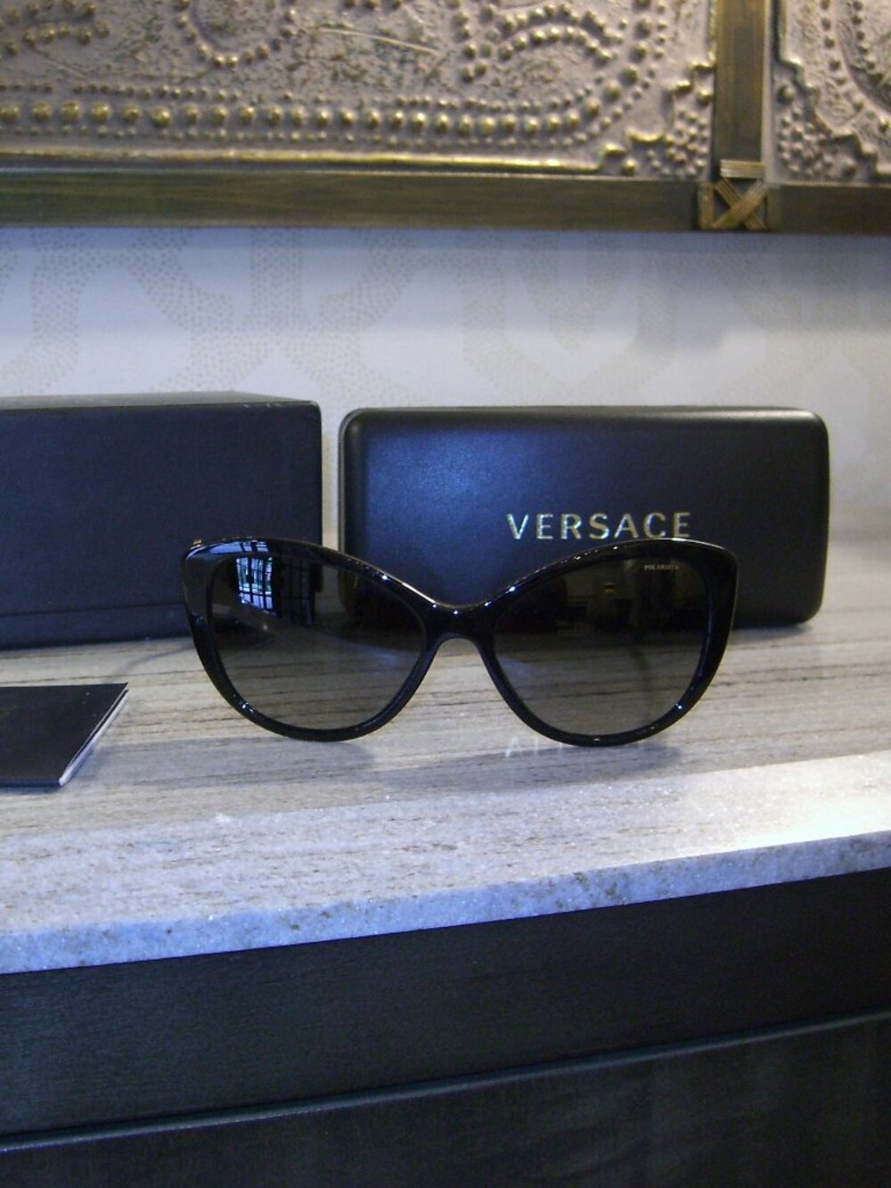 NEW VERSACE OVE4295 CAT-EYE SUNGLASSES